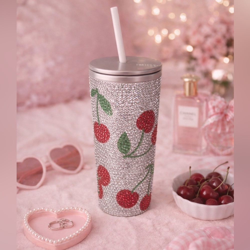 NWT 🍒 Hydrapeak Limited Edition Insulated Tumbler Stainless Steel Journey 25oz - Picture 3 of 17